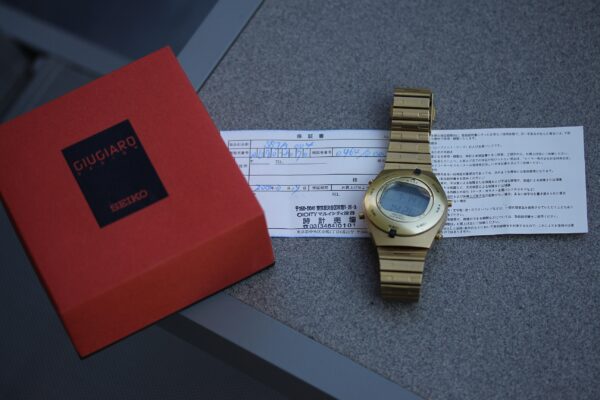 Seiko SBJA004 Speedmaster Giugiaro Limited Edition Gold