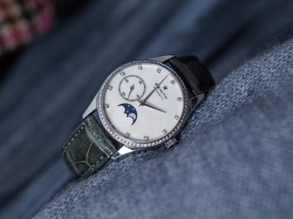 Zenith Elite Ultra Thin Moonphase Lady - Diamonds