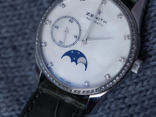 Zenith Elite Ultra Thin Moonphase Lady - Diamonds