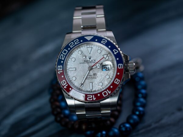 Rolex GMT master II Pepsi White Gold - Meteorite