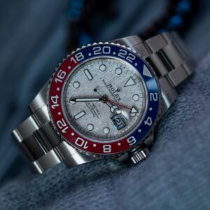 Rolex GMT master II Pepsi White Gold - Meteorite