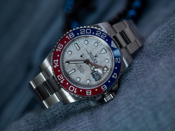 Rolex GMT master II Pepsi White Gold - Meteorite