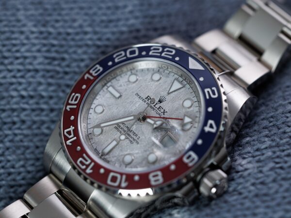 Rolex GMT master II Pepsi White Gold - Meteorite