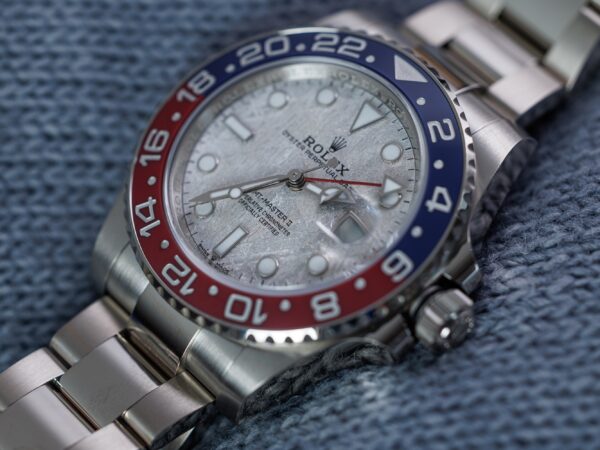 Rolex GMT master II Pepsi White Gold - Meteorite