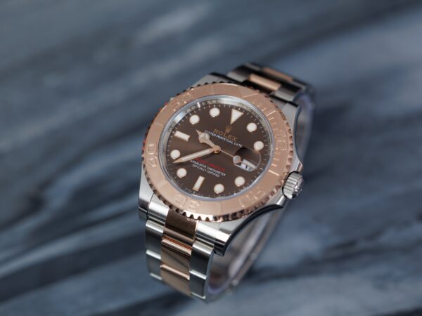 Rolex Yacht Master 40 - Bicolor - Brown dial