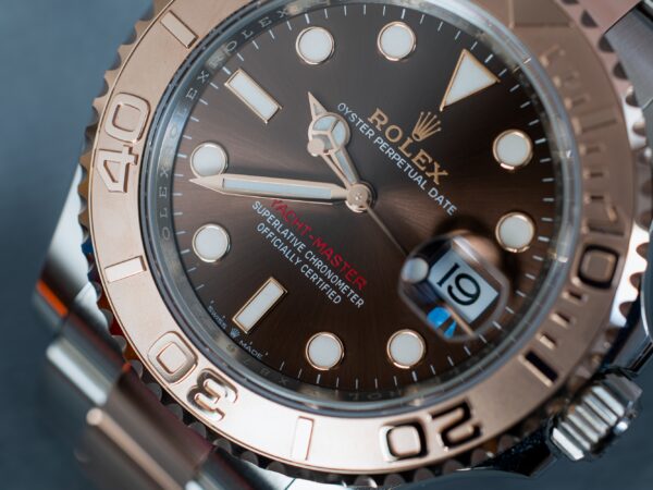 Rolex Yacht Master 40 - Bicolor - Brown dial