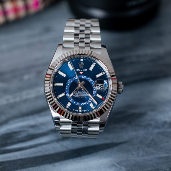 Rolex Sky-Dweller – Ref. 336934 – Blue Dial, Jubilee