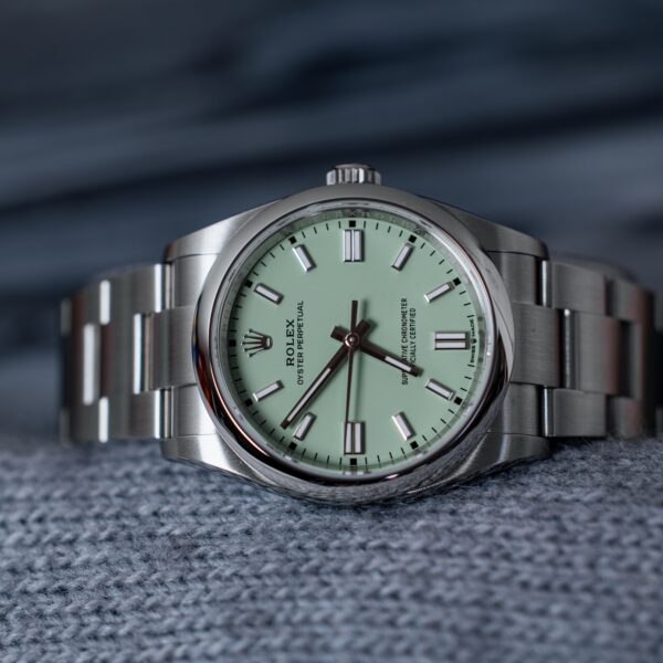 Rolex Oyster Perpetual 36 – Ref. 126000 – Pistachio Dial