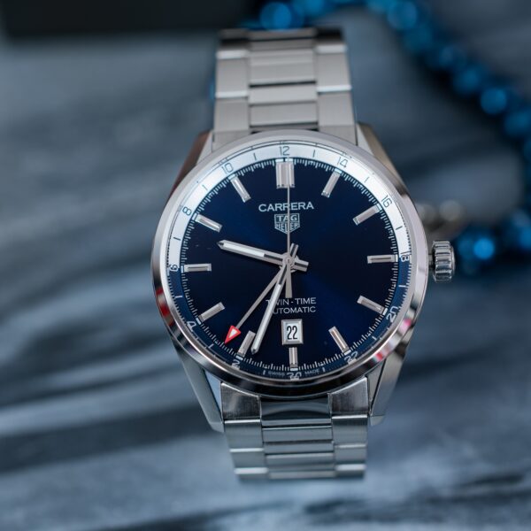 Tag Heuer Carrera Twin Time - Blue