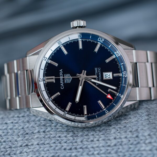 Tag Heuer Carrera Twin Time - Blue