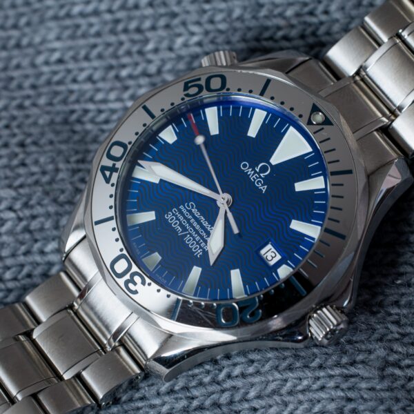 Omega Seamaster Professional 300M – Electric Blue – Ref. 2255.80.00