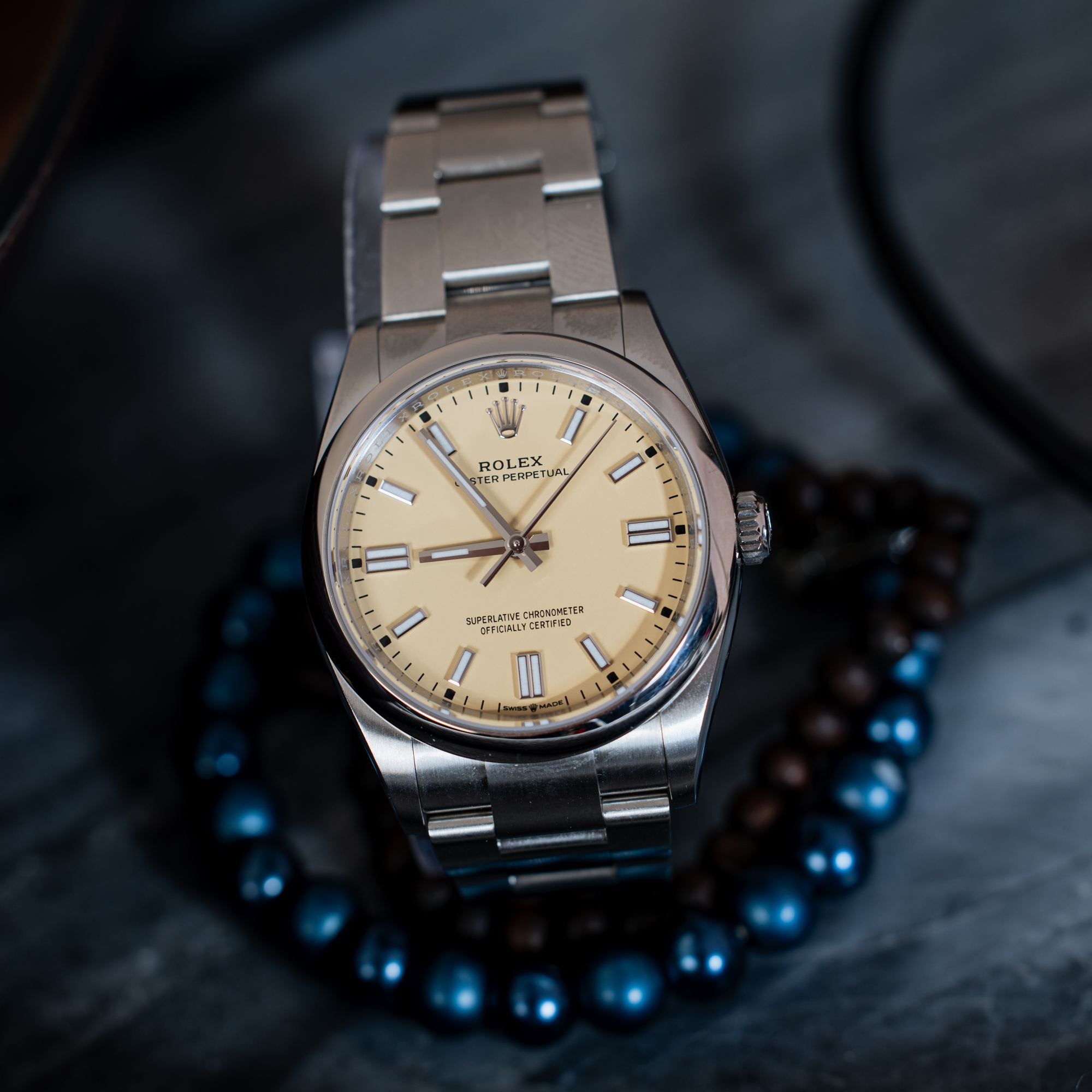 Rolex Oyster Perpetual 36 Ref. 126000 – Beige Dial