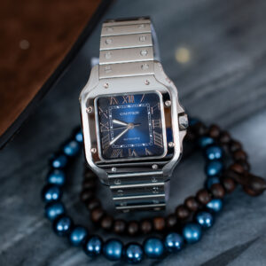 Cartier Santos de Cartier M Blue WSSA0063
