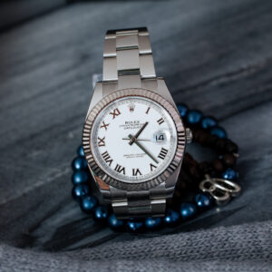 Rolex Datejust 41 White Roman Dial Ref. 126334