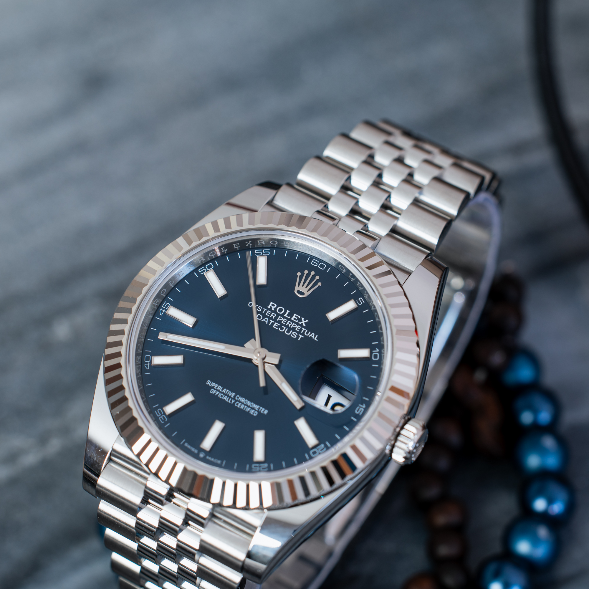 Rolex Datejust 41 Blue Dial Jubilee Ref. 126334