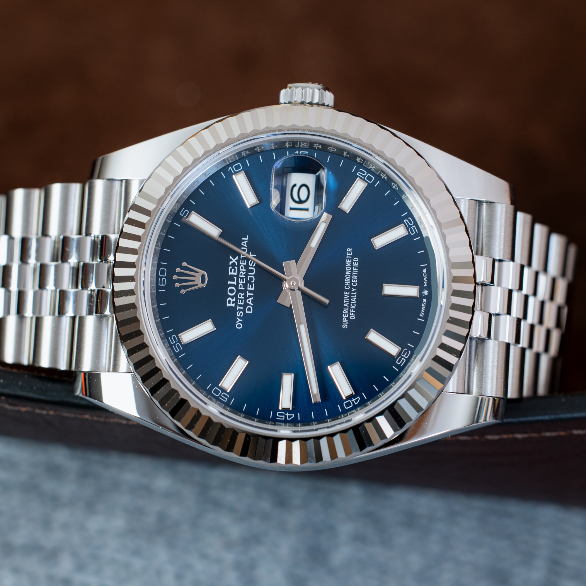 Rolex Datejust 41 Blue Dial Jubilee Ref. 126334