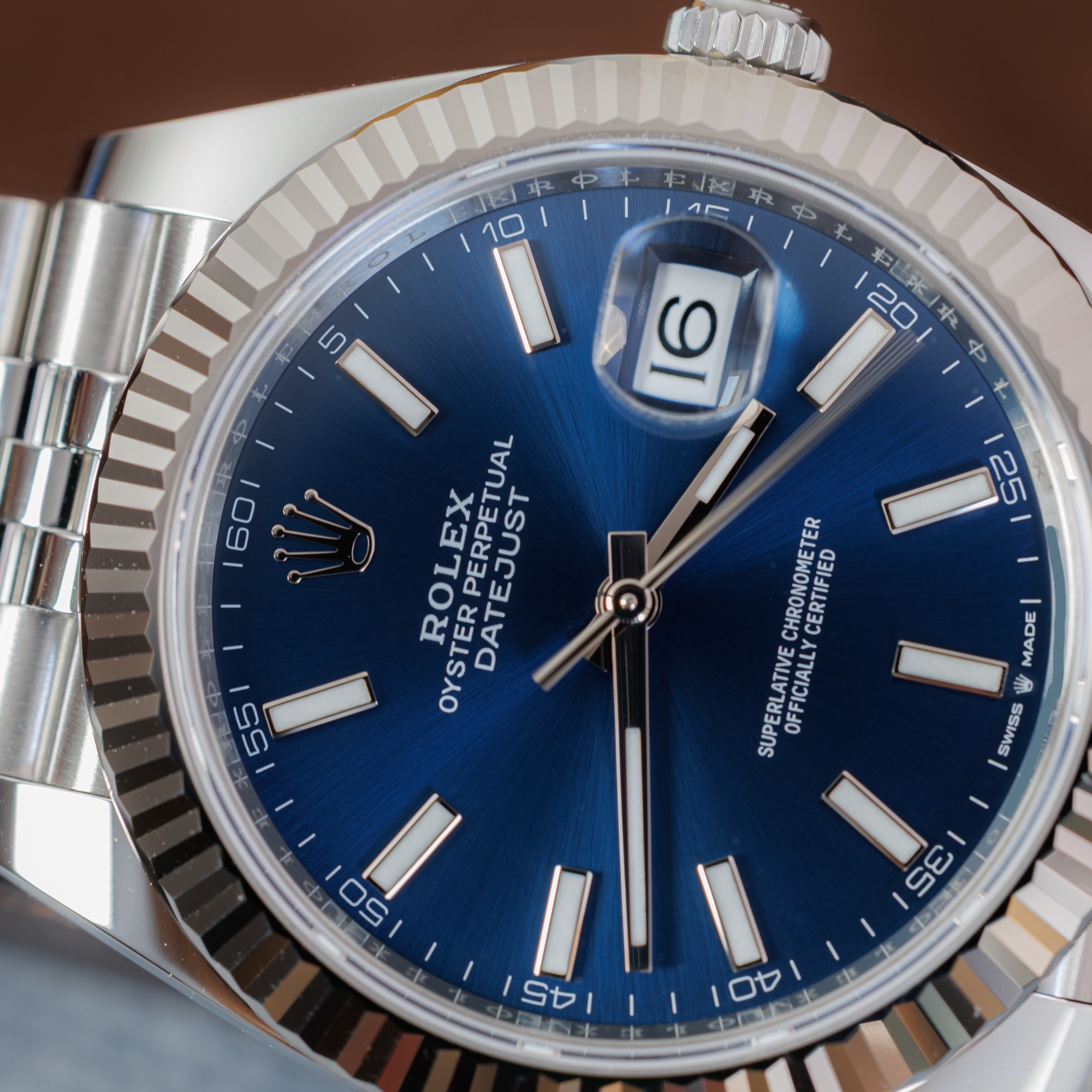 Rolex Datejust 41 Blue Dial Jubilee Ref. 126334