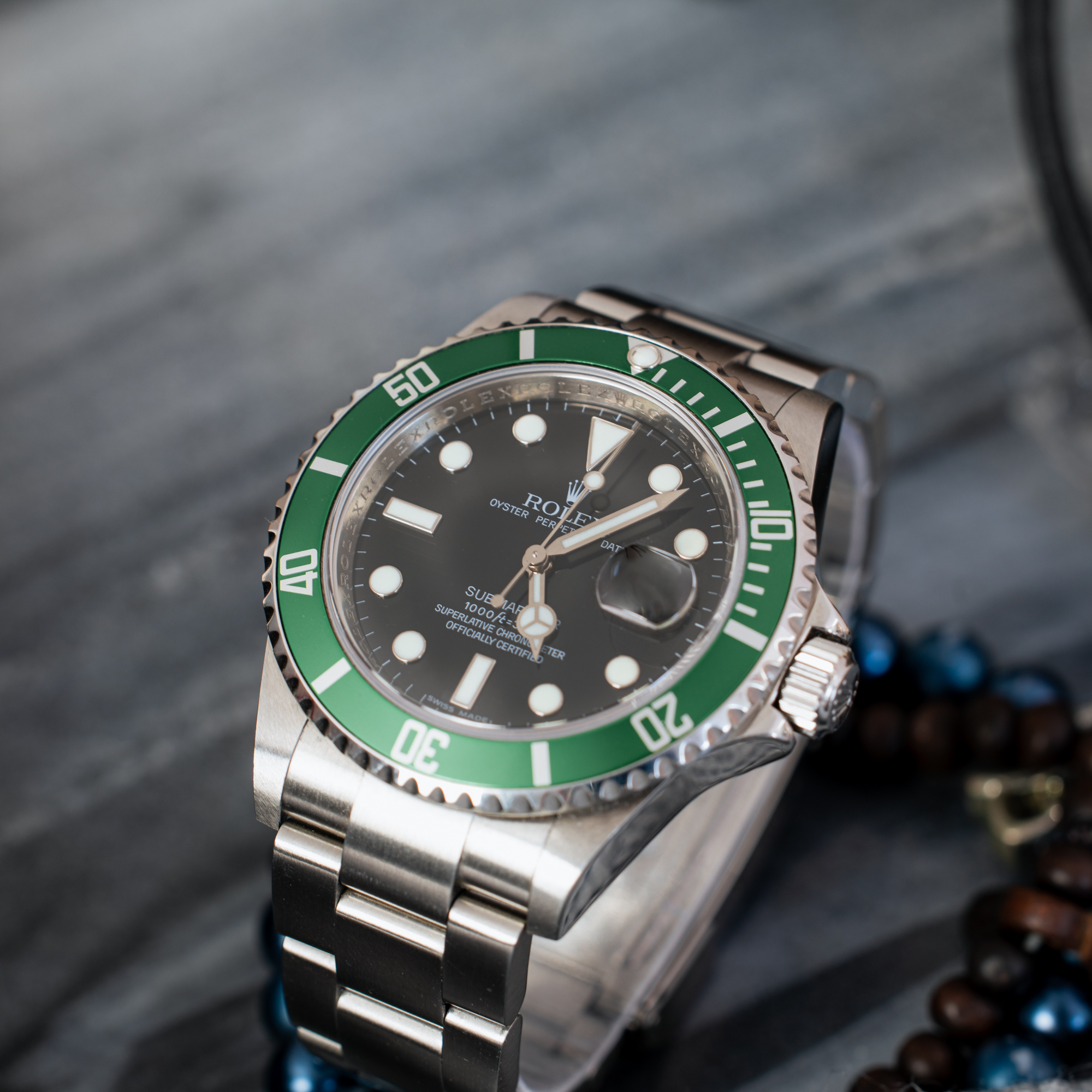 Rolex Submariner “Kermit” – Unpolished – Full Set – Seria M