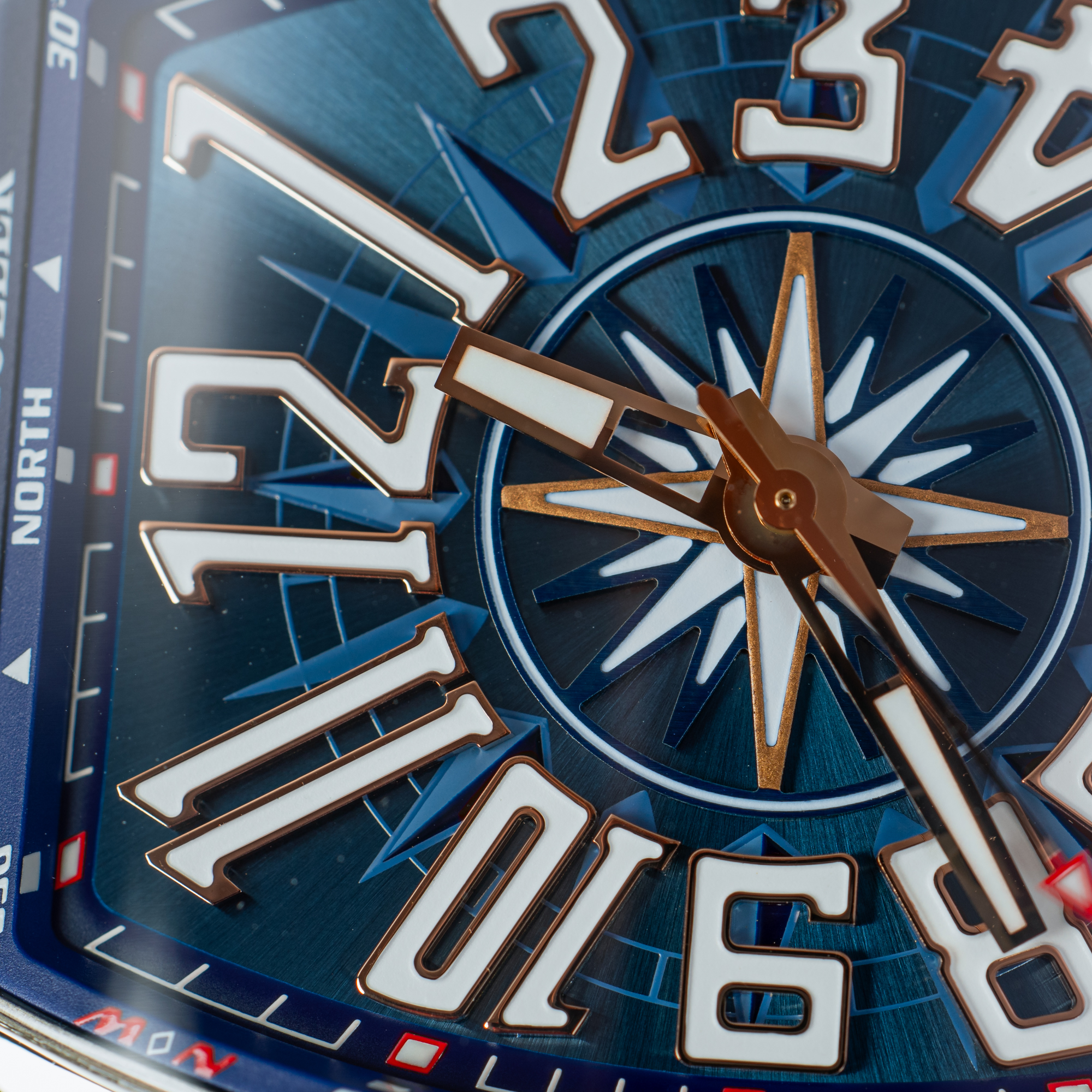 Franck Muller Vanguard Yachting - Blue & Gold