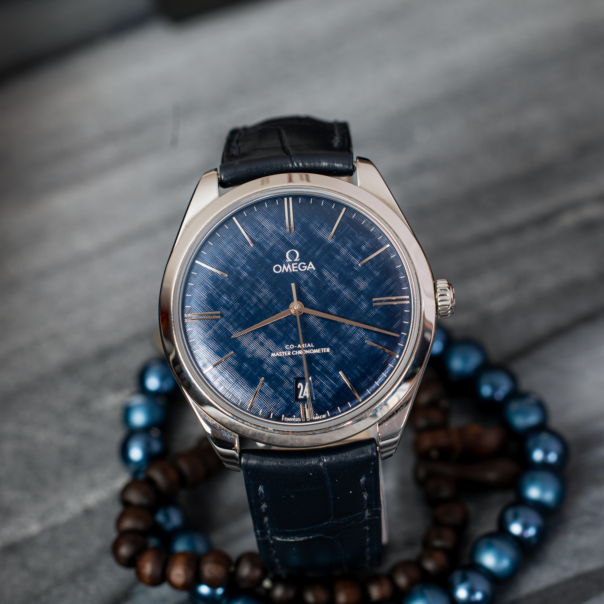 Omega De Ville Trésor Blue