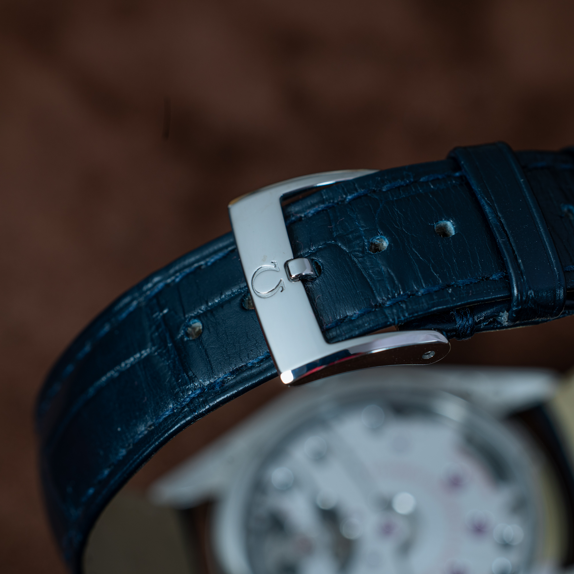 Omega De Ville Trésor Blue
