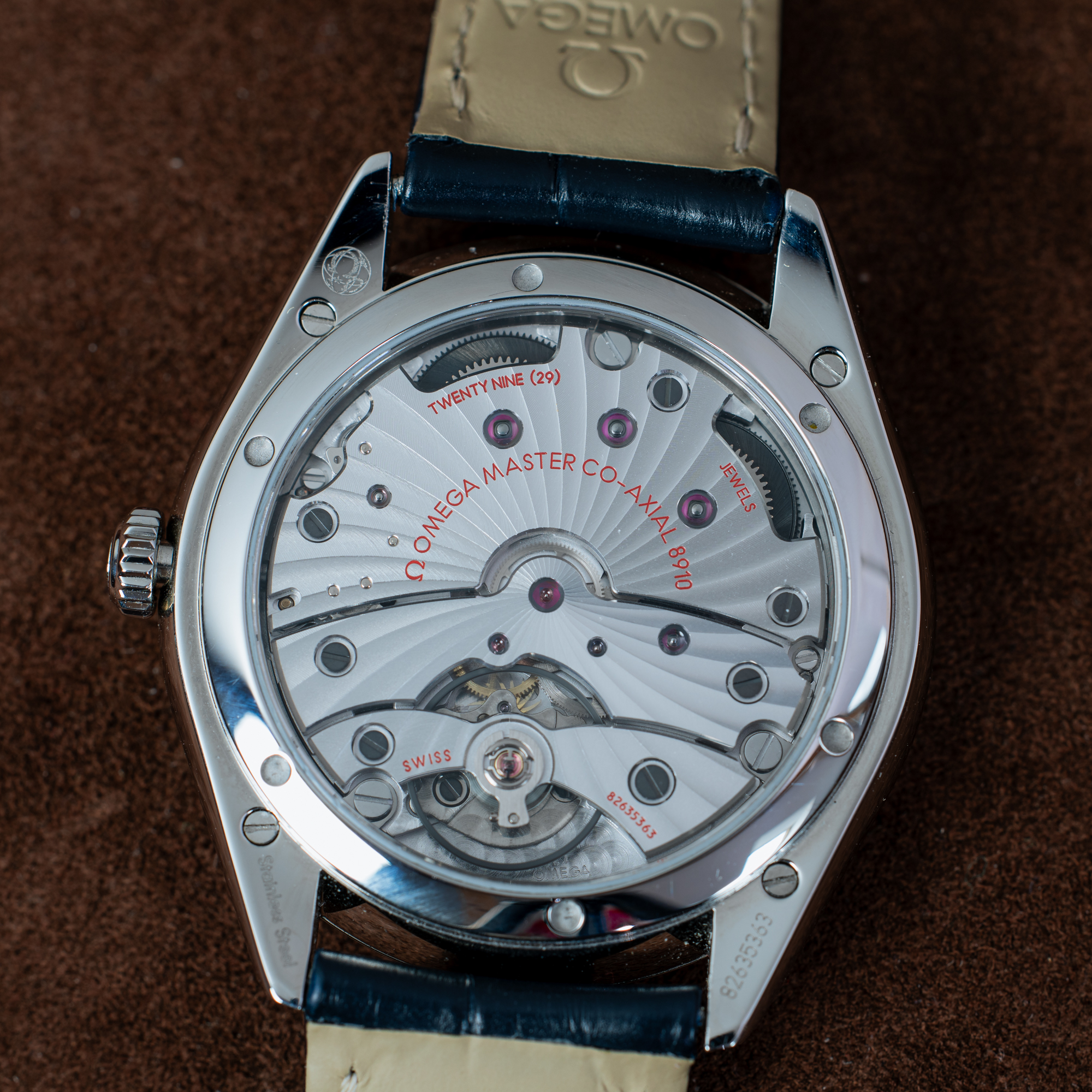 Omega De Ville Trésor Blue