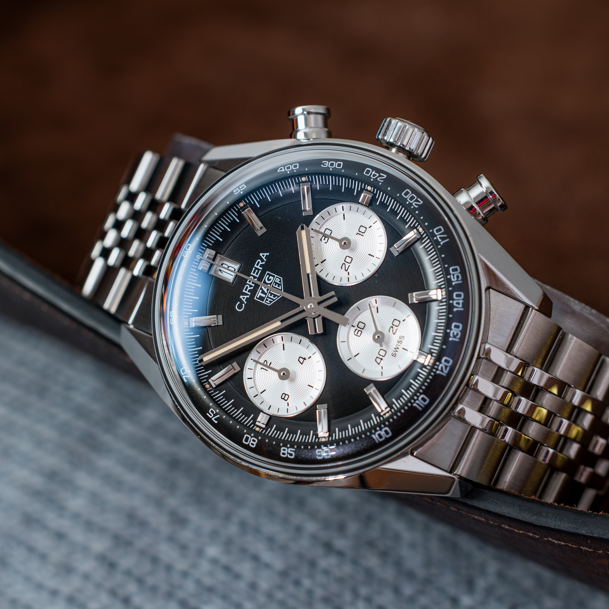 TAG Heuer Carrera Chronograph “Glassbox” + strap