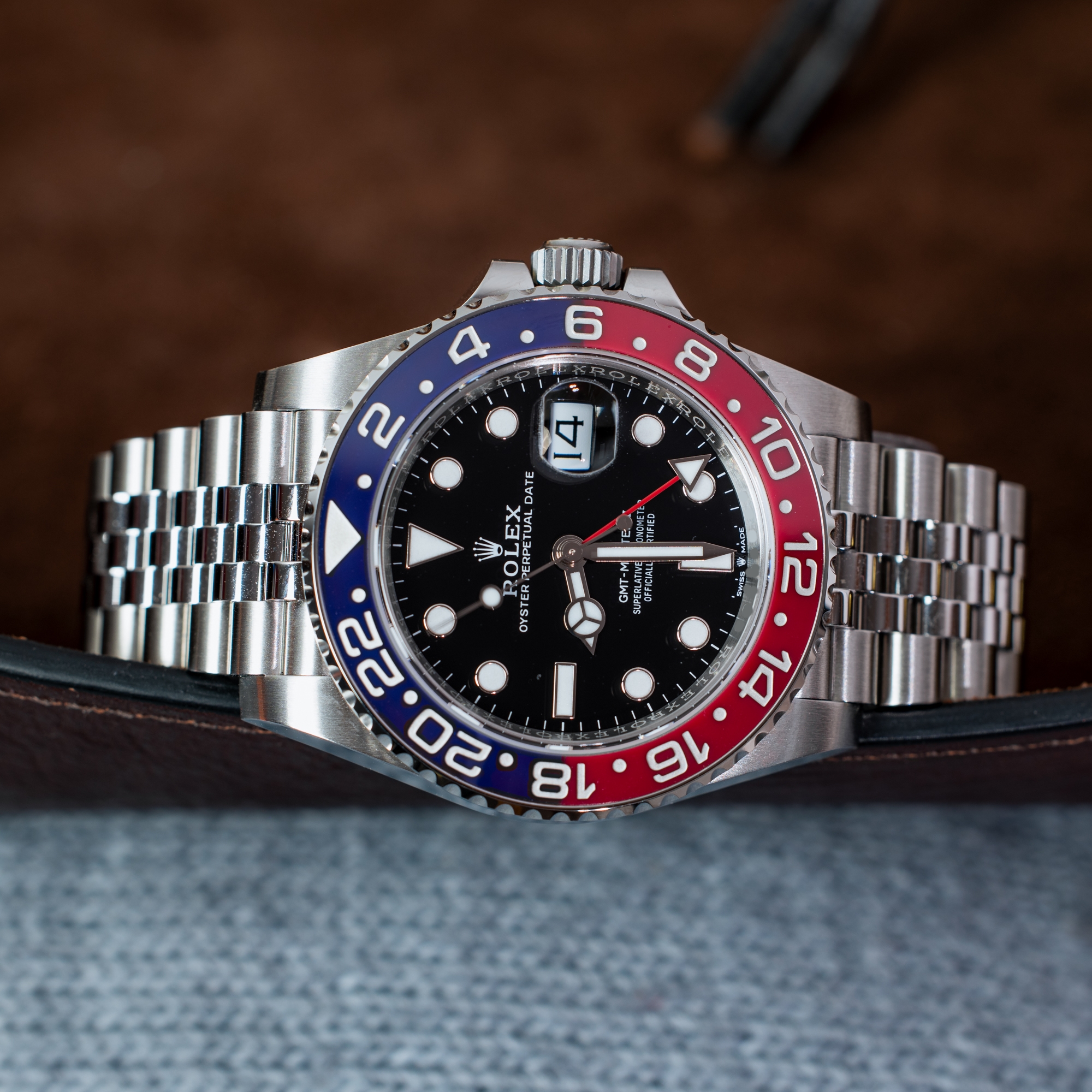 Rolex GMT-Master II "Pepsi" Jubilee 126710BLRO