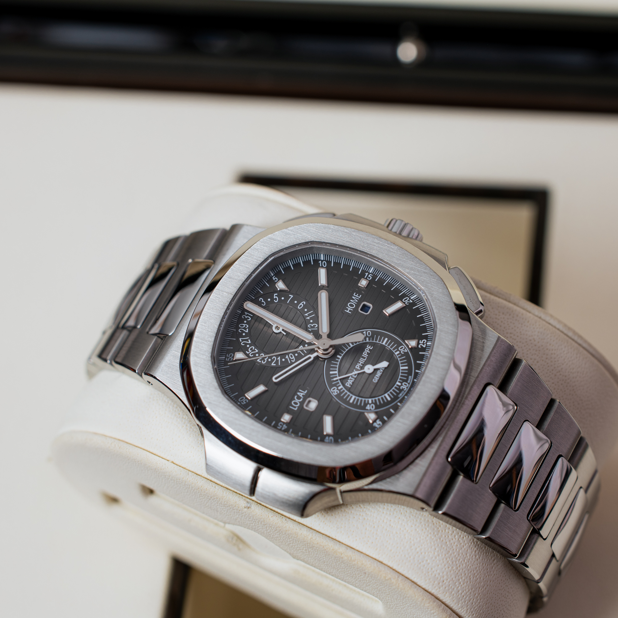 Patek Philippe Nautilus Travel Time Chronograph 5990/1A-001