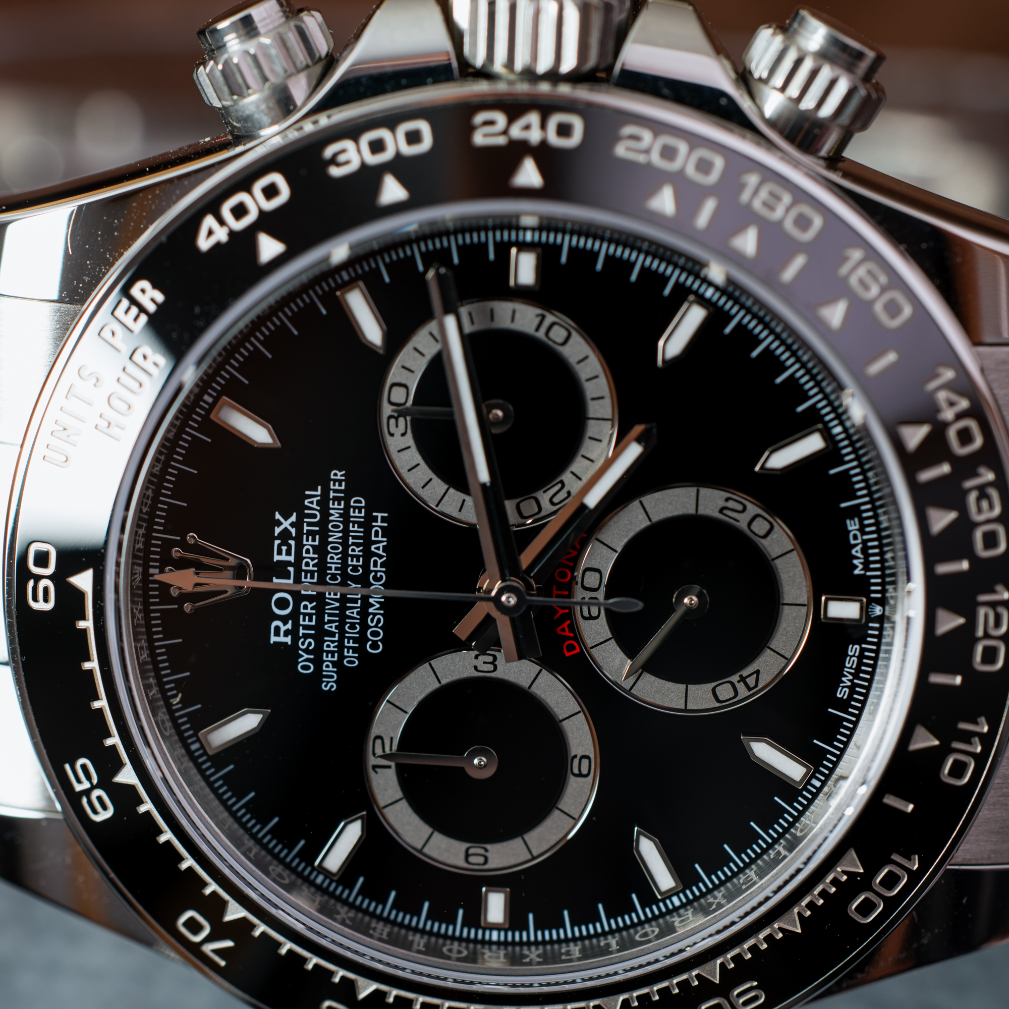 Rolex Cosmograph Daytona – Black Dial - 126500LN
